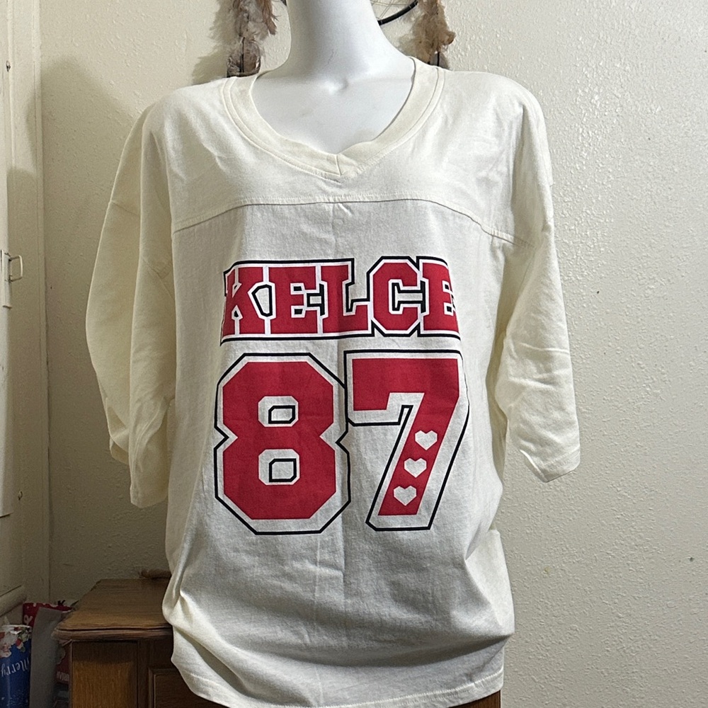 NFL Cream Cotton Tee